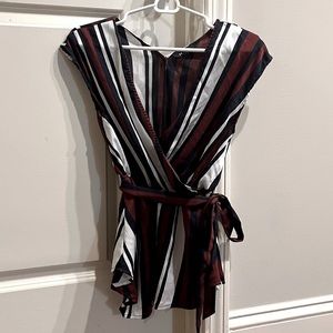 Express Tie Waist Blouse